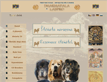 Tablet Screenshot of dharmapala.cz
